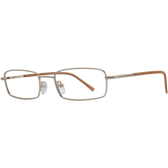 Gallery Preston Eyeglasses Gold 53mm